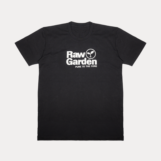 Raw Garden Logo T-Shirt – Black