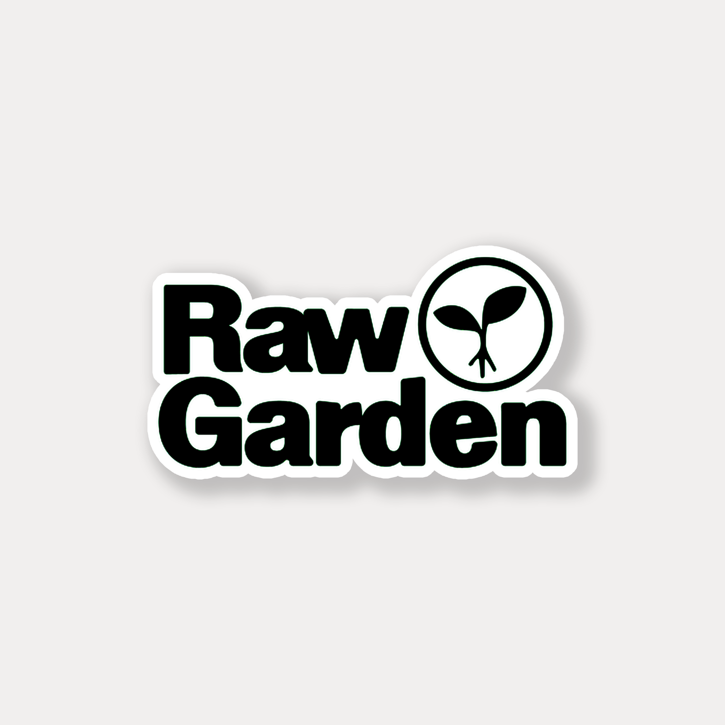 Raw Garden Sticker