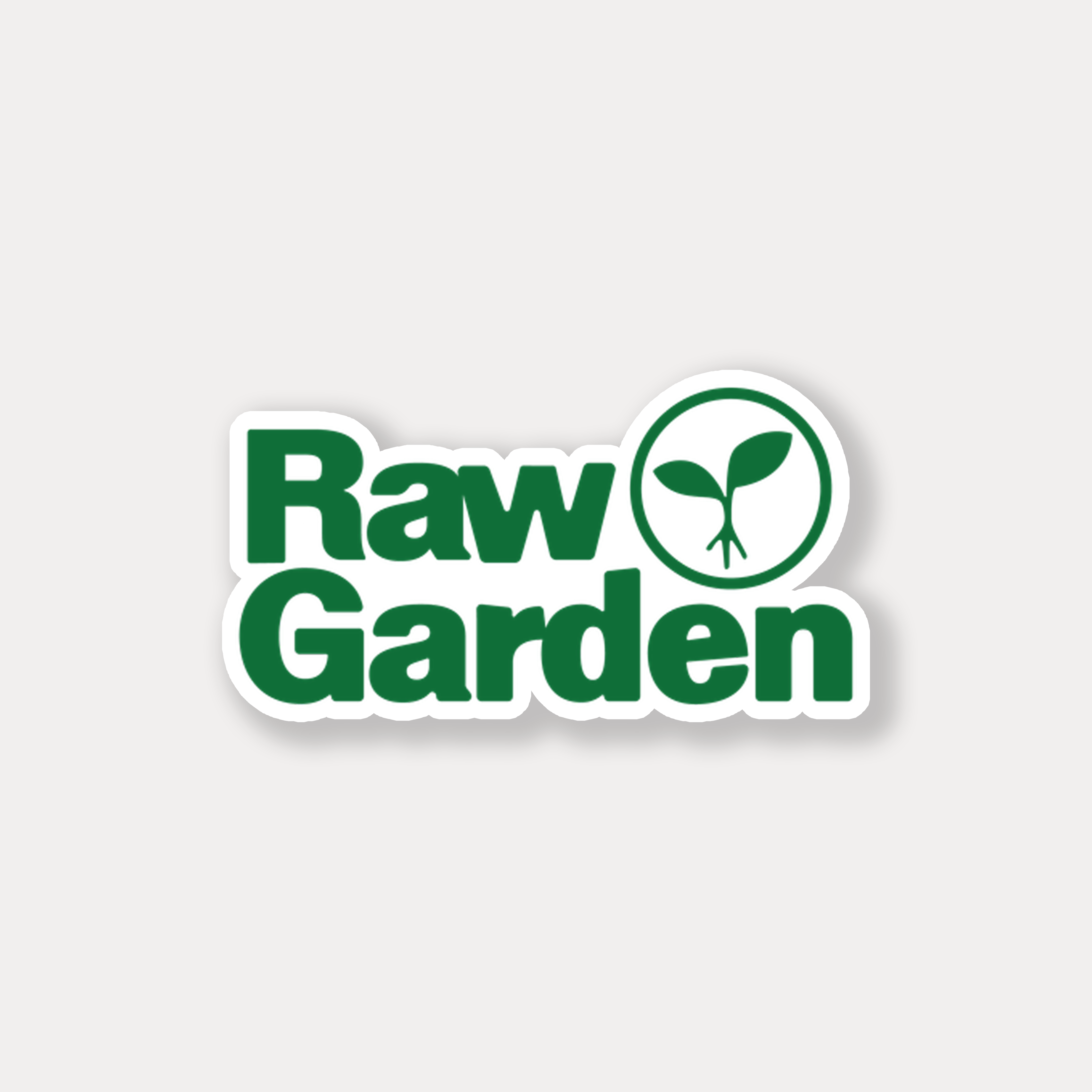 Raw File Sticker Raw Garden Sticker