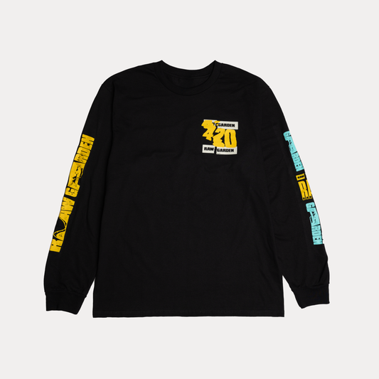 420 Long Sleeve Flyer Tee - Jeremy Dean Collab (Elevate Lompoc 420 Event)