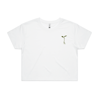 Raw Garden Women's Crop Tee