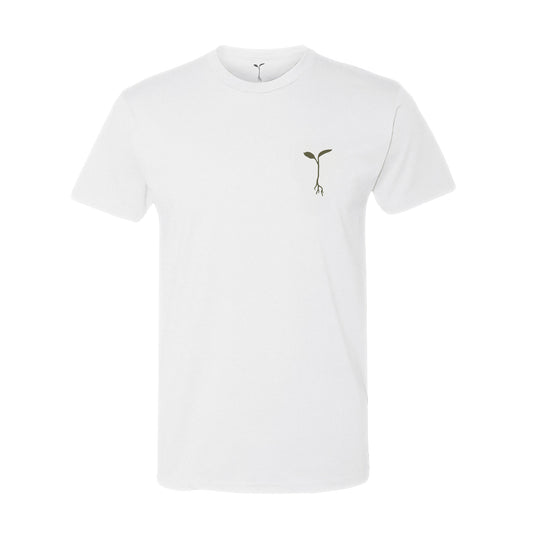 Raw Garden Soft Sprout T-Shirt (White)